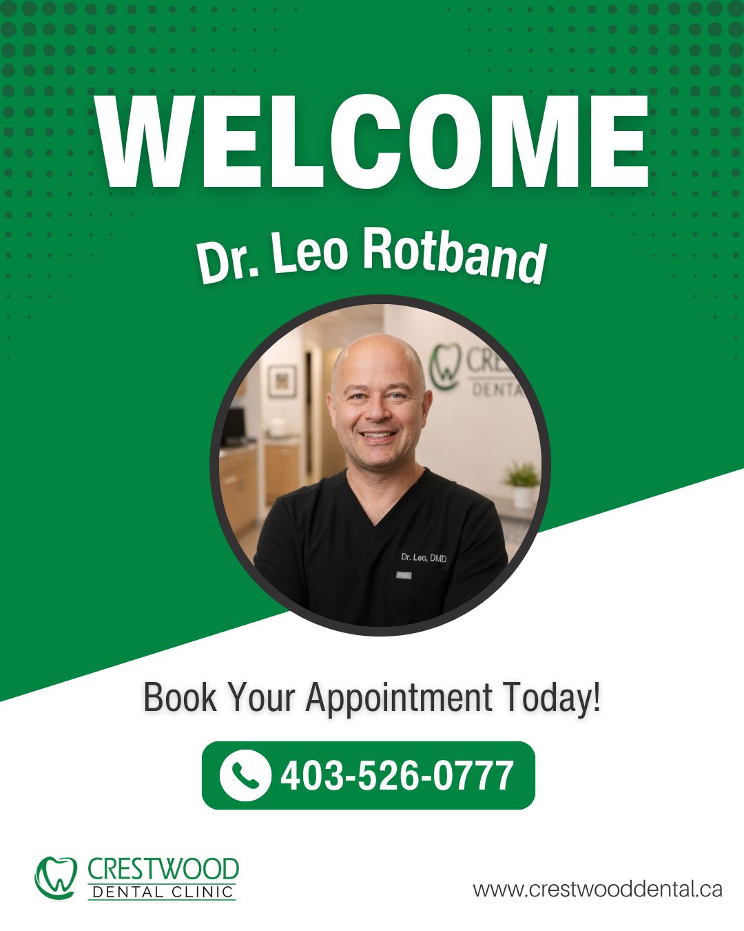 Crestwood Dental Clinic Instagram post