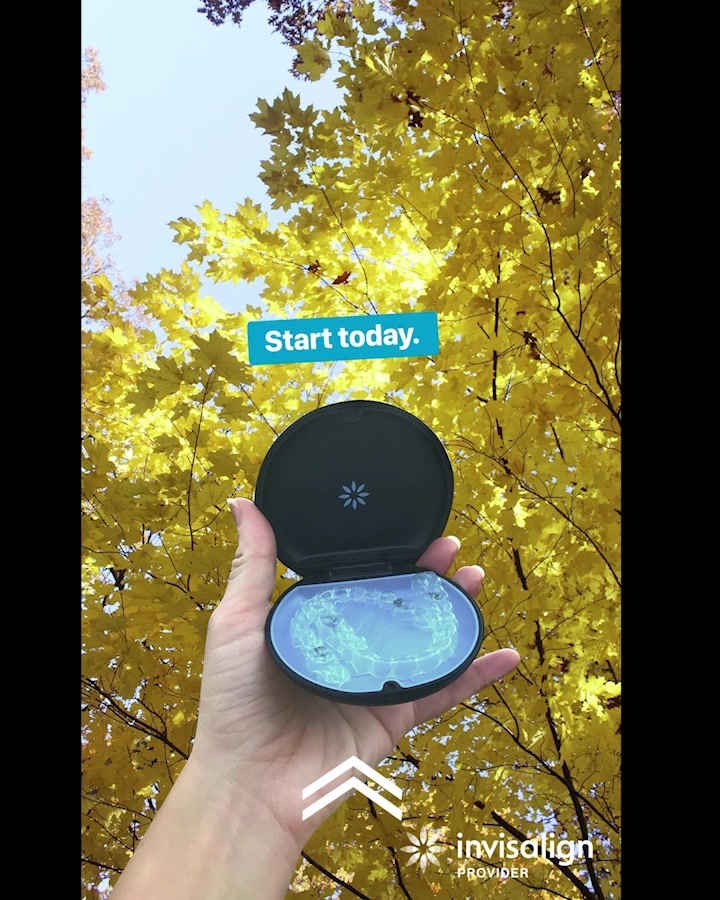 Crestwood Dental Clinic Invisalign Instagram reel