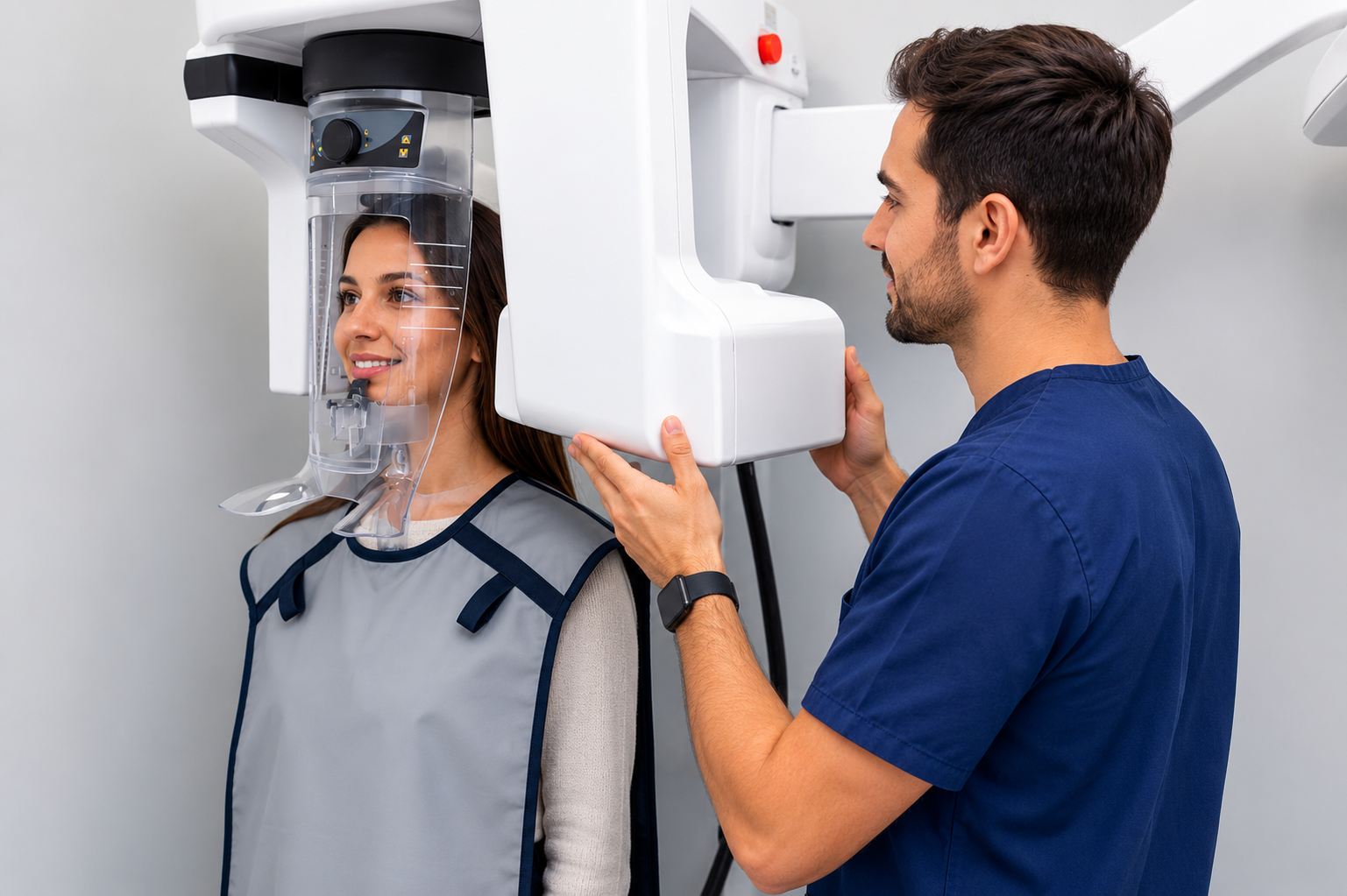 Dental x-ray imaging at Crestwood Dental Clinic
