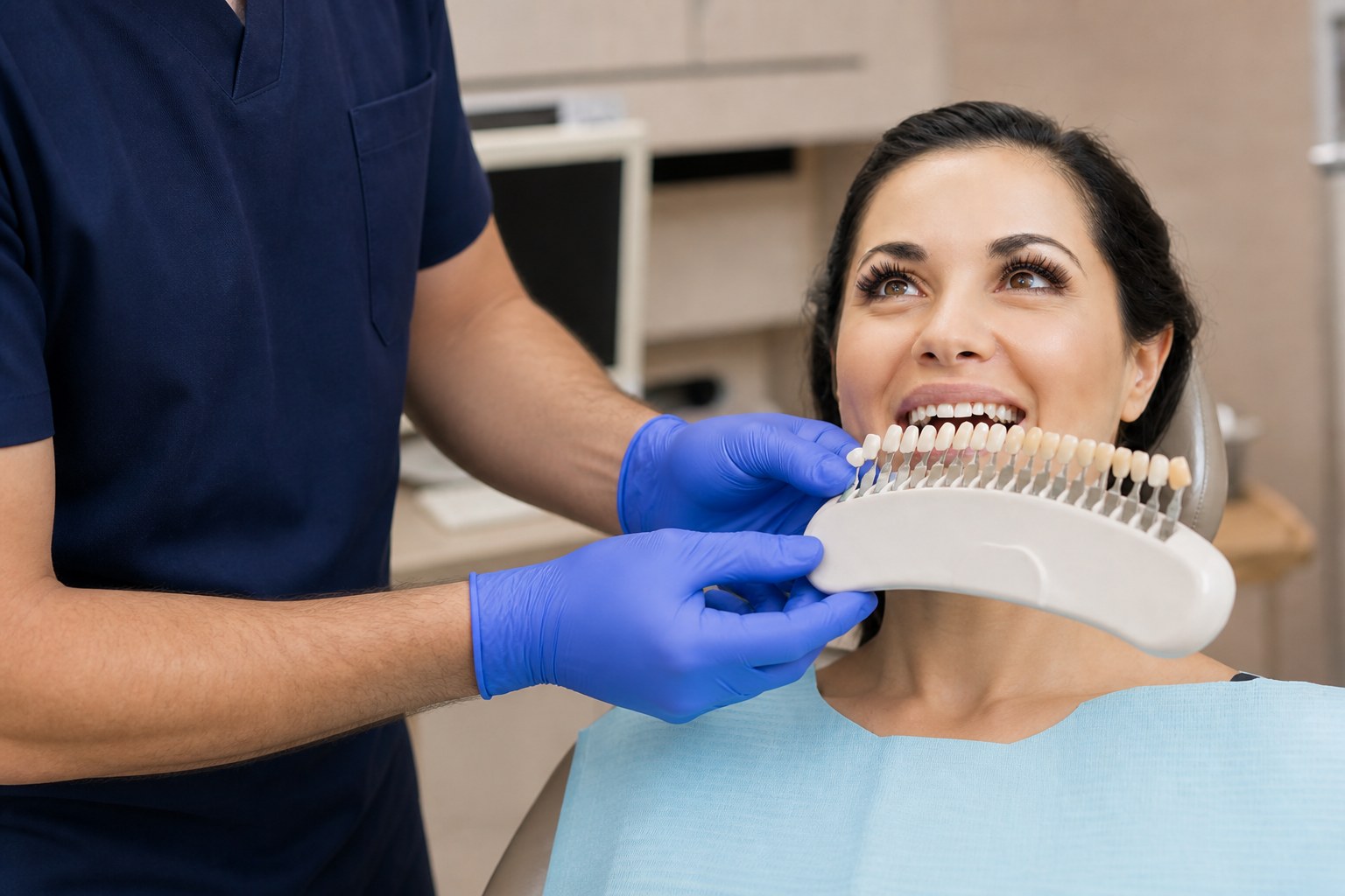 Porcelain dental veneers